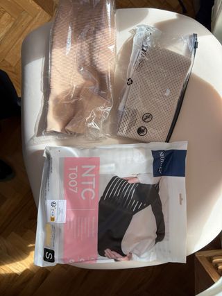Faja Embarazo y 2 Fajas Postparto NEO Talla S