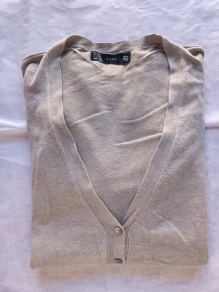 Chaqueta Zara Gris claro