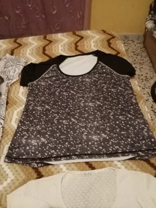 Lote 4 Camisetas Verano Mujer Talla Única