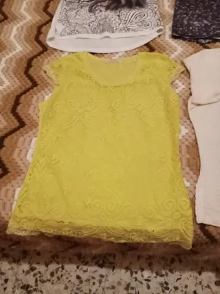 Lote 4 Camisetas Verano Mujer Talla Única