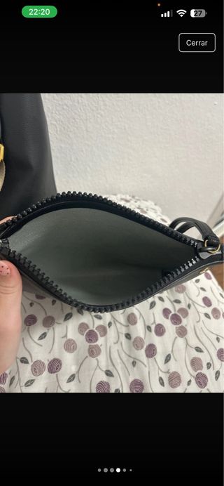 Bolso Tote Emporio Armani Negro con Neceser