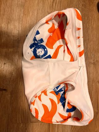 Bañador Turbo Naranja y Blanco