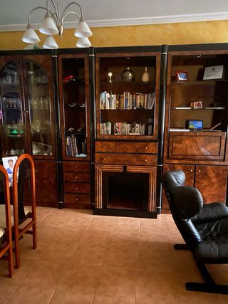 Mueble salon mesa y 6 sillas y mesa baja
