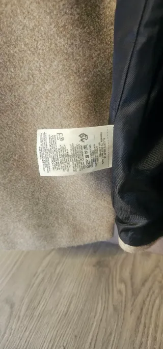 Chaqueta paño beige talla S