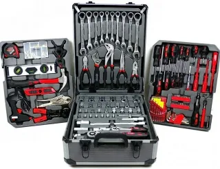 Set Valigia Attrezzi Lavoro Cromo Vana