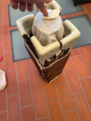 Cuna de viaje plegable