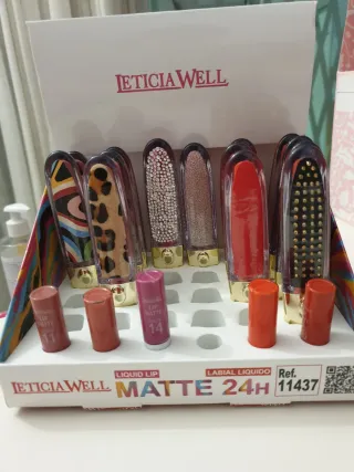 Pintalabios Líquido Matte 24H Leticia Well