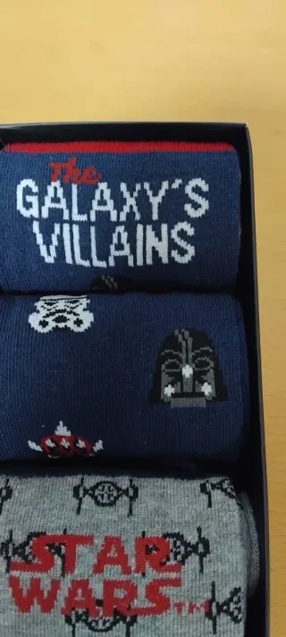Pack 3 Calcetines Star Wars nuevos