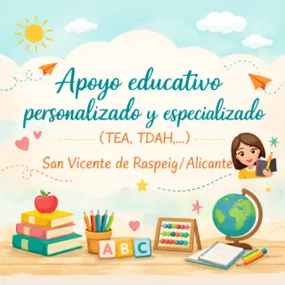 Apoyo educativo personalizado niños en casa