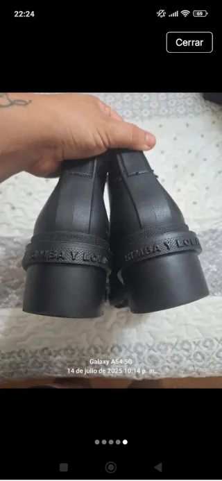 Botas Bimba y Lola Talla 40 Negras