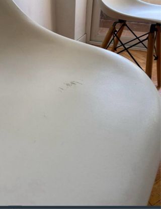 Mesa de cristal con 4 sillas