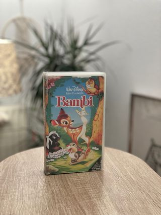 VHS Bambi Walt Disney Los Clásicos Español