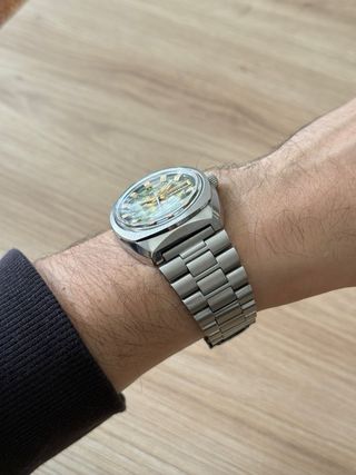 Duward Automático NOS Esfera Única Verde - 37mm