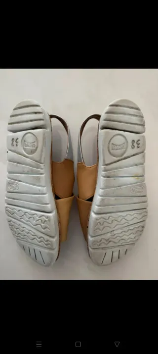 Sandalias Camper Beige y Marrón