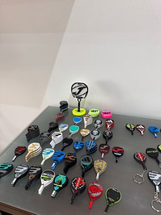 Kit 5 Llaveros Pala de Pádel