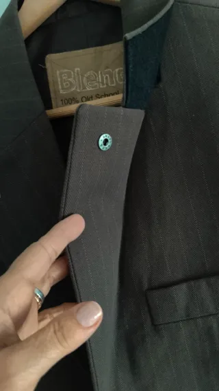 Americana Blend Marrón Rayas