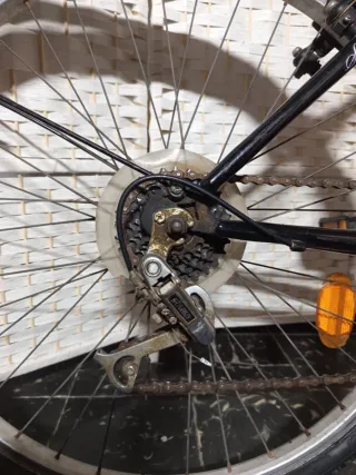 Bicicleta Urbana Negra City 20