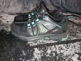 Zapatillas Impermeables Trekking Negro/Azul