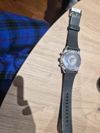 Reloj Emporio Armani Cronógrafo Negro/Plata