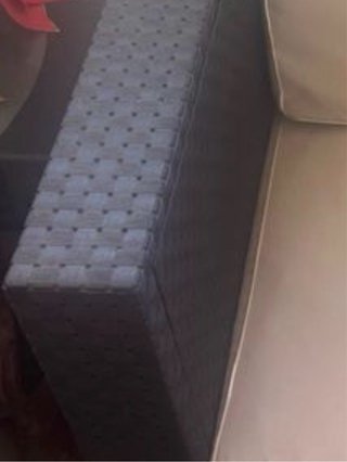 Conjunto Sofá Terraza Ratán Marrón