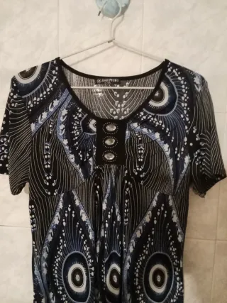 Camiseta estampada mujer verano