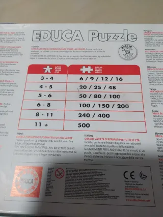 Frozen 4 Puzzles en 1 Educa