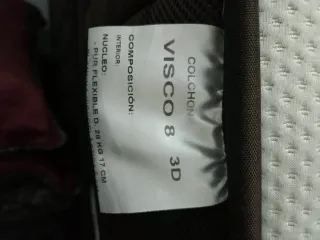 Colchón + somier = 90€/un