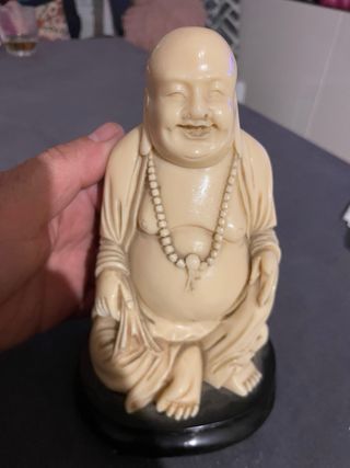 Figura Buda de la Felicidad antigua