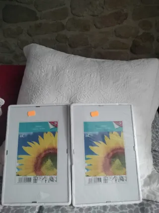 2 Marcos de fotos girasol 20x30cm