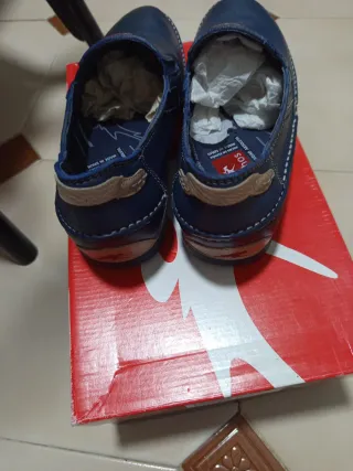 Mocasines Fluchos Azul Marino