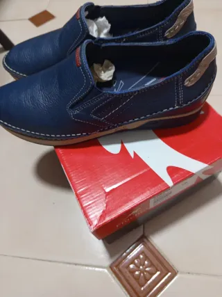 Mocasines Fluchos Azul Marino