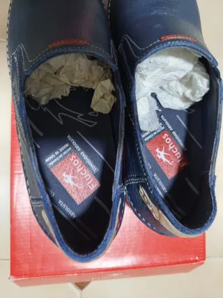 Mocasines Fluchos Azul Marino