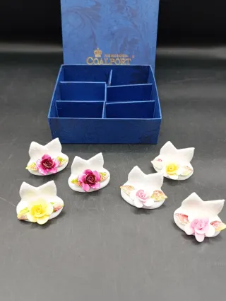 Identificadores de puesto de mesa porcelana