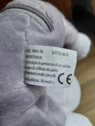 Peluche alce baci perugina