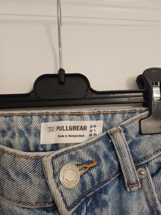 Pantalón vaquero ancho Pull&Bear