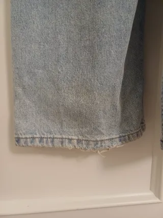 Pantalón vaquero ancho Pull&Bear