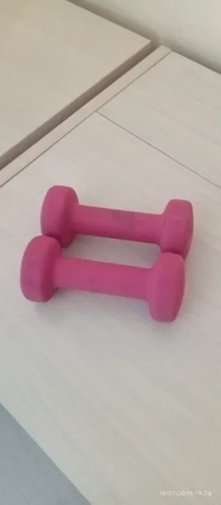 Set Manubri Rosa 1KG Kaytan