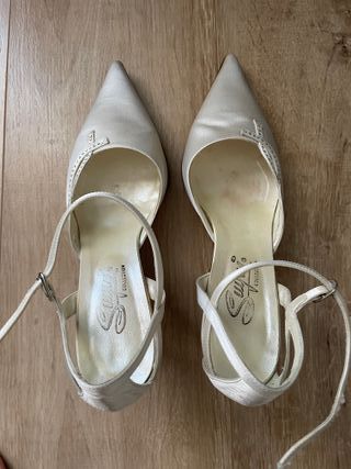 Zapatos novia Blancos Talla 38