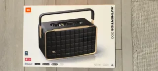 Altavoz JBL RETRO Inalámbrico Negro/Dorado