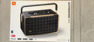 Altavoz JBL RETRO Inalámbrico Negro/Dorado