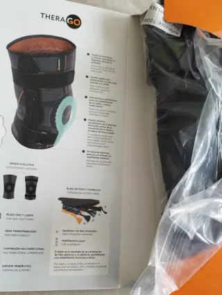 Rodillera Orliman Thera GO articulada talla 1 pari