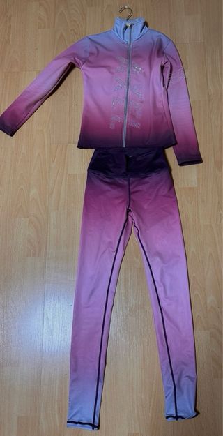 Conjunto Axel Mallas y Chaqueta Talla 12