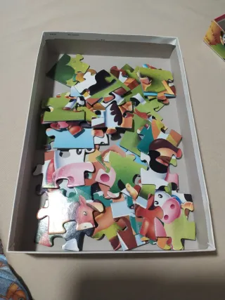 2 Puzzles Educa Granja 20 Piezas