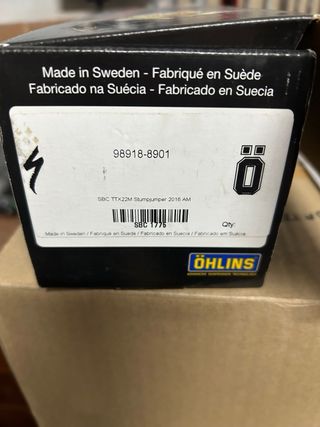 Amortiguador Öhlins TTX22M