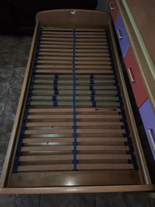Cama Nido Madera con Cajones