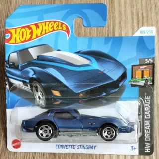Hot Wheels Corvette Stingray Azul 109/250