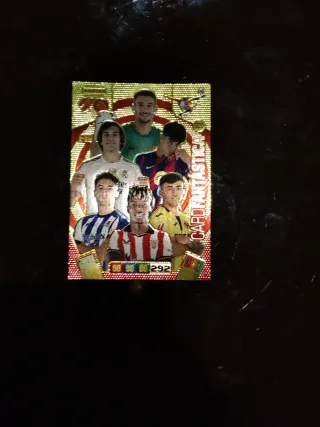 Tarjeta de Colección Futbol NUEVO