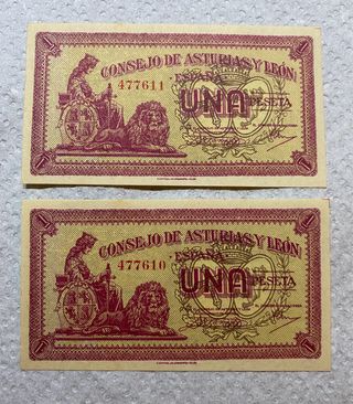 Colección Billetes España Siglo XX SC