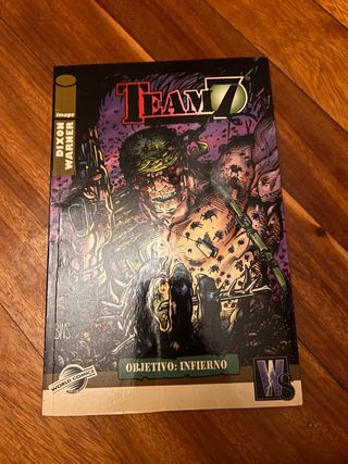 Cómic Team 7: Objetivo Infierno