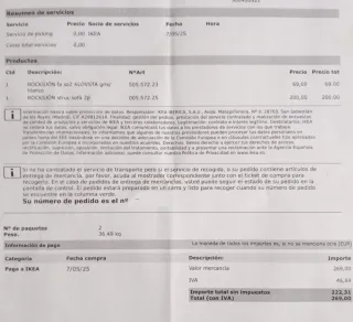 Sofá 2 Plazas IKEA ROCKSJÖN